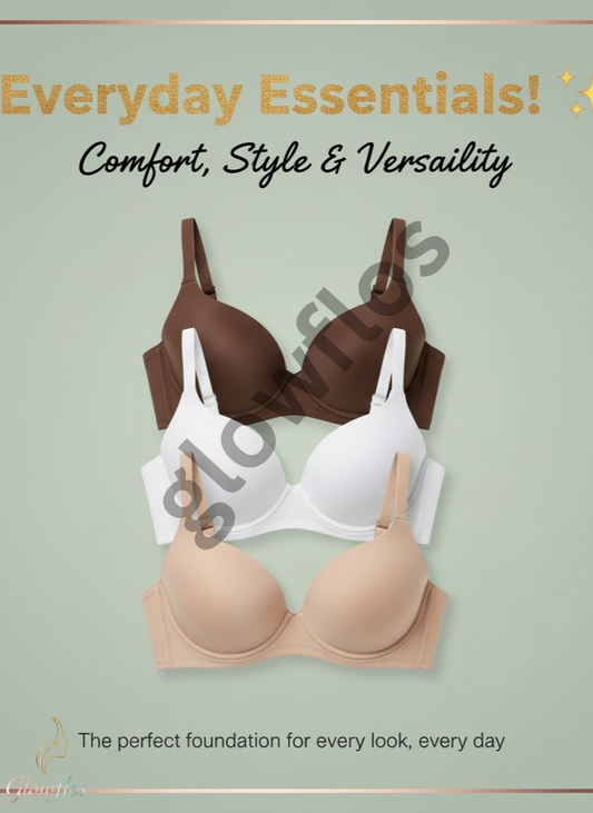 Seamless Floral Lace Underwire Bra