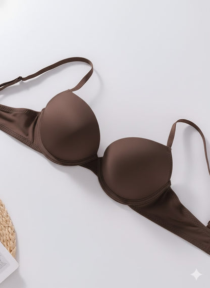 Seamless Floral Lace Underwire Bra