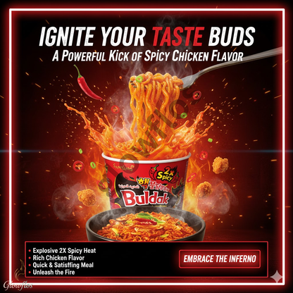 Samyung Buldak Instant Noodles Cup