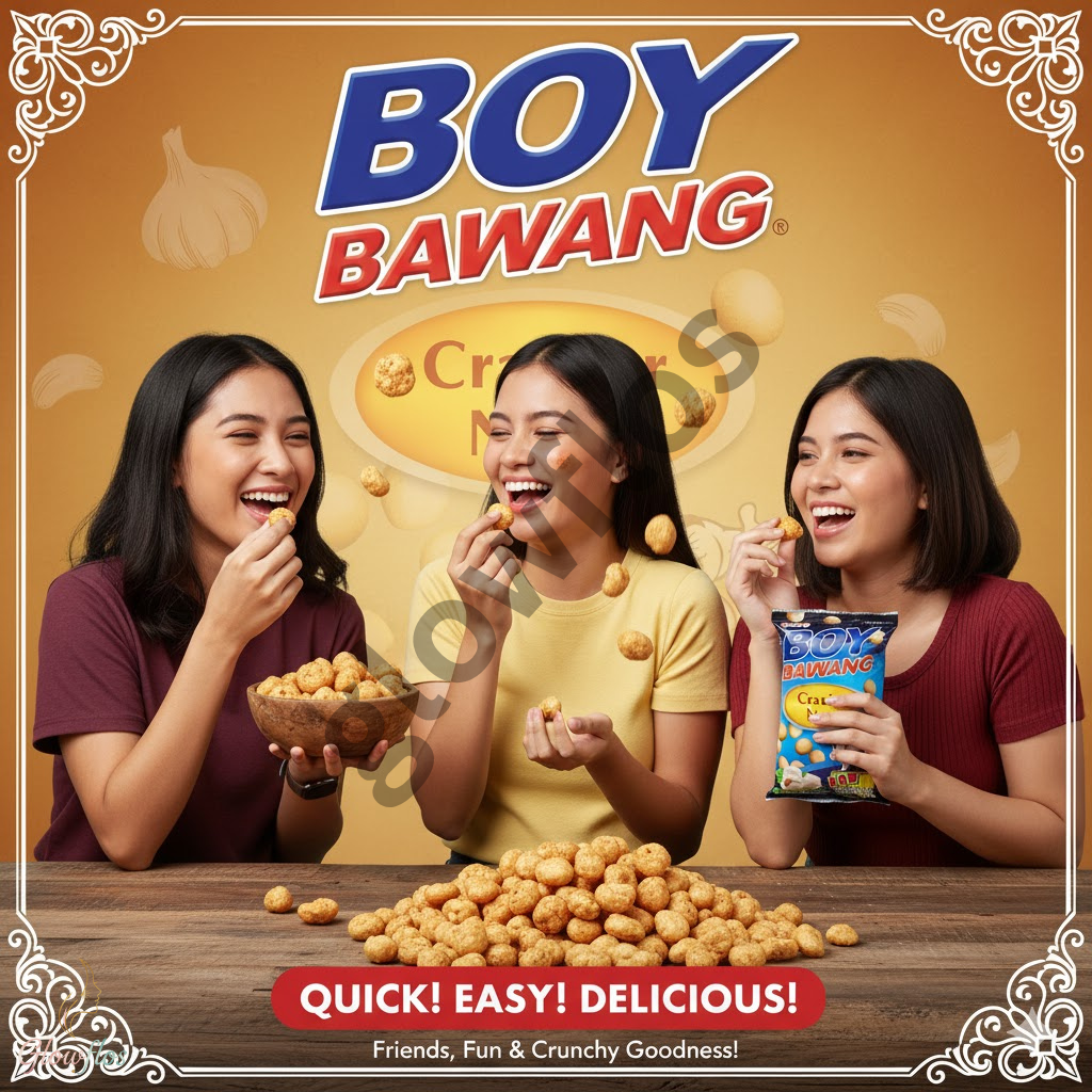 Boy Bawang Cracker Nuts