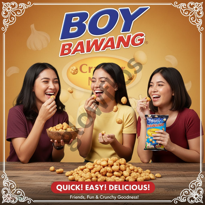 Boy Bawang Cracker Nuts