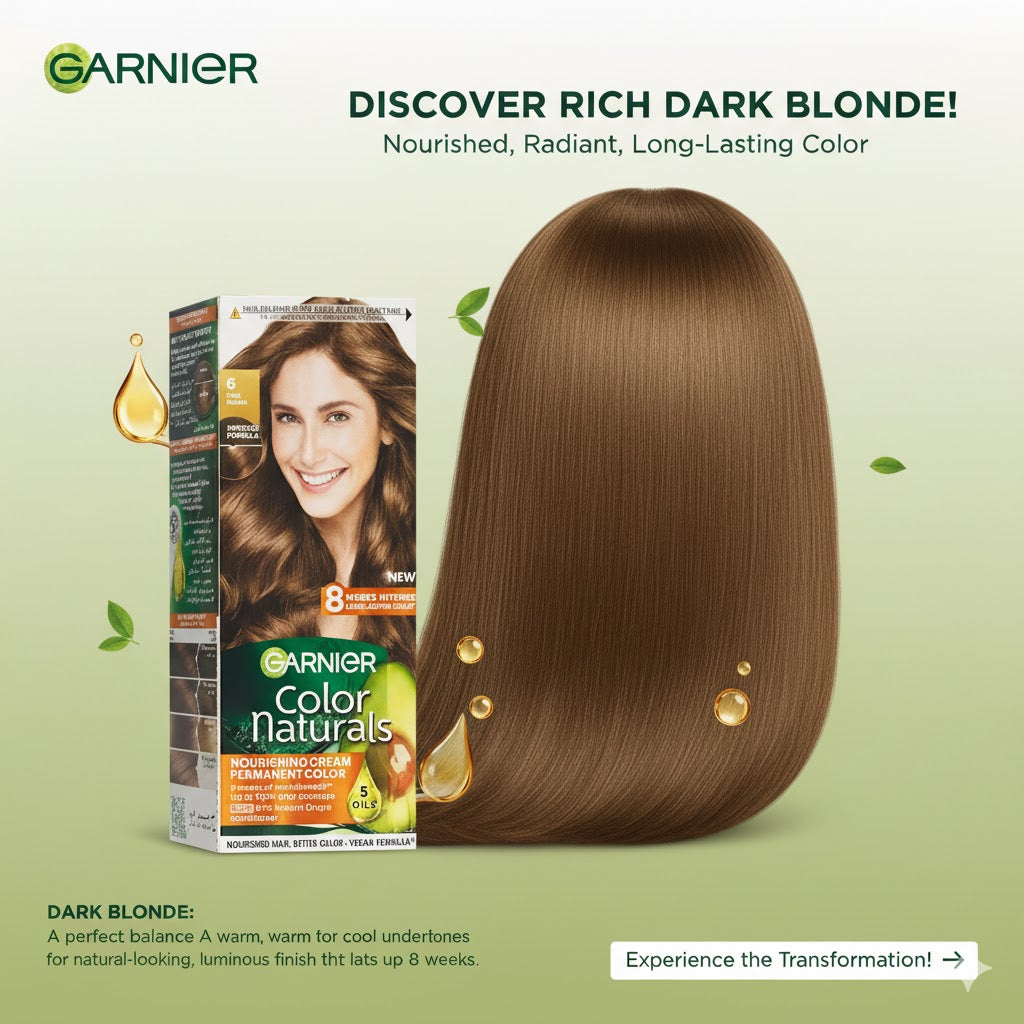 Garnier Hair Color 6 Dark Blonde