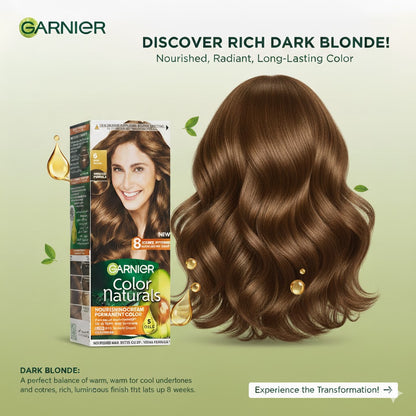 Garnier Hair Color 6 Dark Blonde