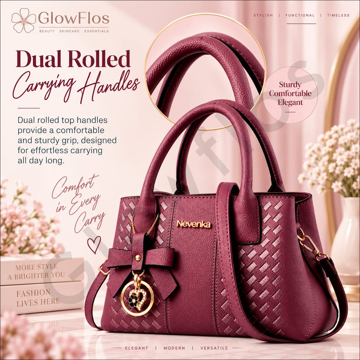 Nevenka Elegant Woven  Handbag