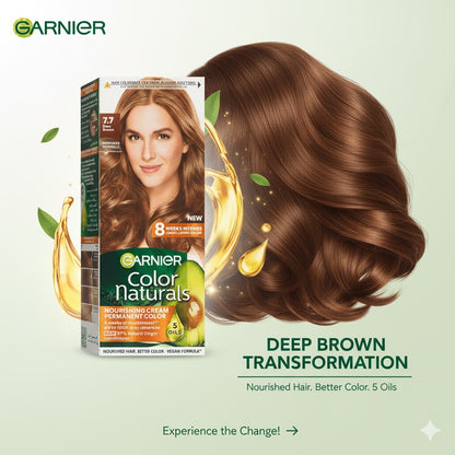 Garnier Hair Color 7.7 Deep Brown
