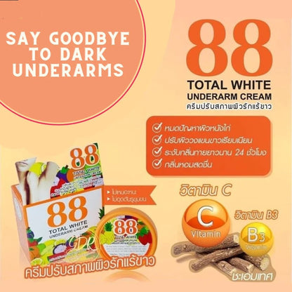 88 Total White Underarm Cream