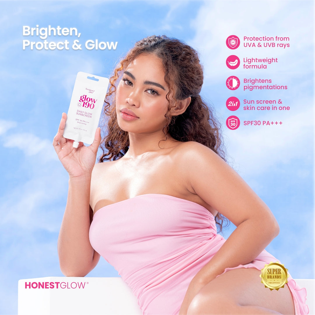 Honest glow 190 Daily glow Sunscreen