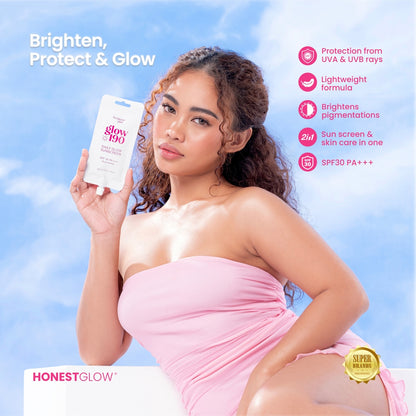 Honest glow 190 Daily glow Sunscreen