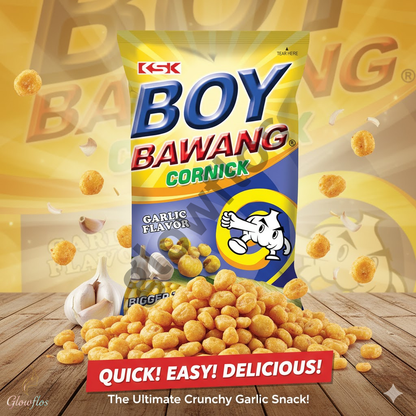 Boy Bawang garlic flavor