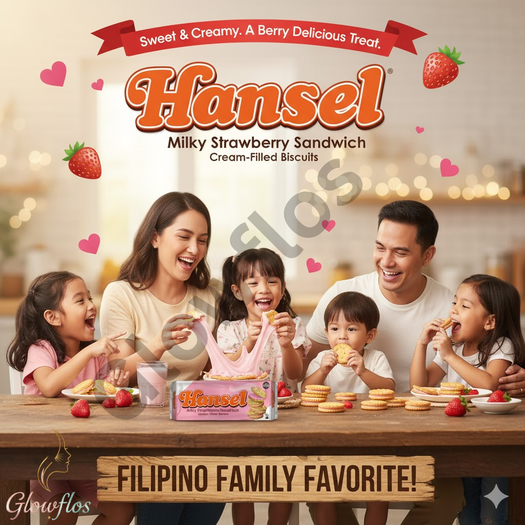Hansel Milk Strawberry Sandwich