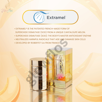 “Premium Hikari Aurum Glutathione supplement for glowing and radiant skin”