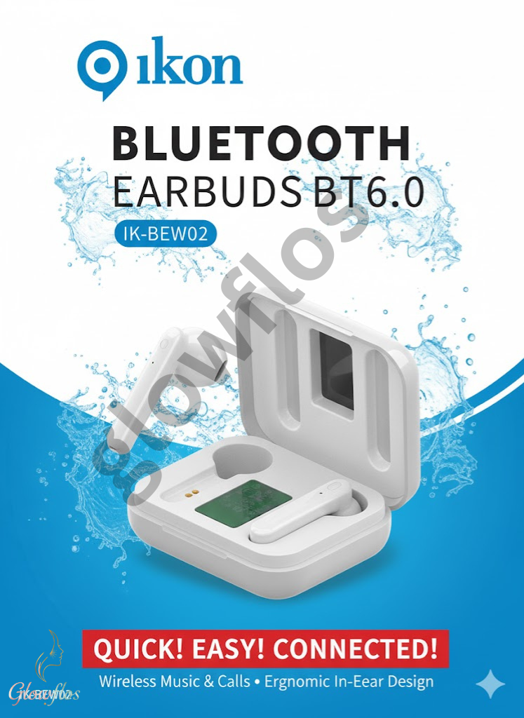 Ikon Bluetooth Earphone Ik-BEW02