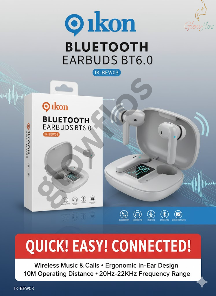Ikon Bluetooth Earphone Ik-BEW03