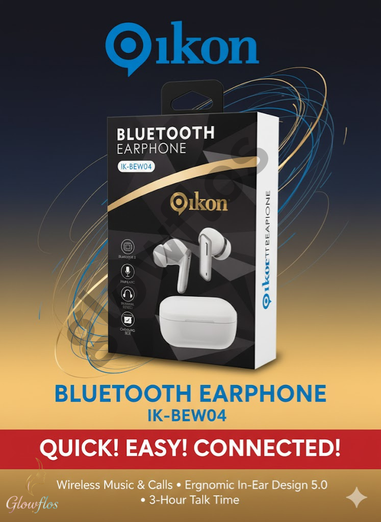 Ikon Bluetooth Earphone Ik-BEW04