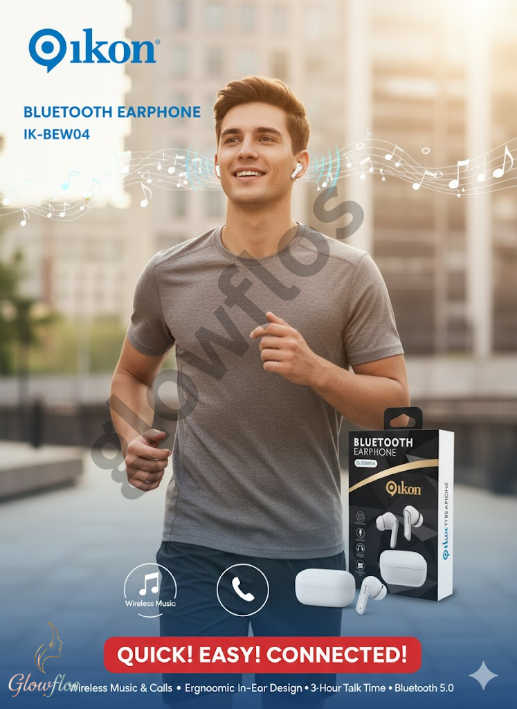 Ikon Bluetooth Earphone Ik-BEW04
