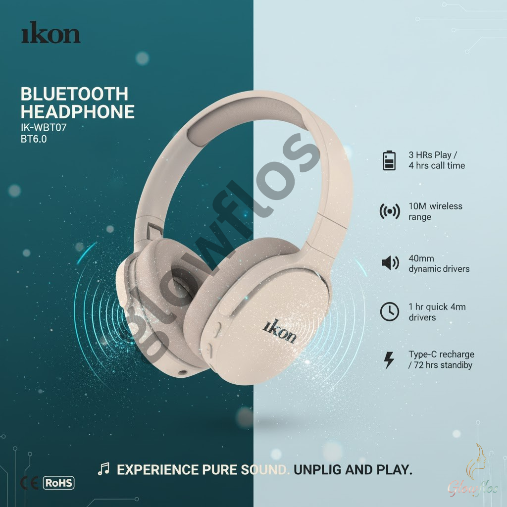 Ikon Bluetooth HeaPhone IK-WBT07
