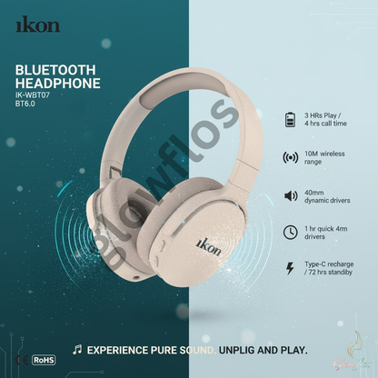 Ikon Bluetooth HeaPhone IK-WBT07