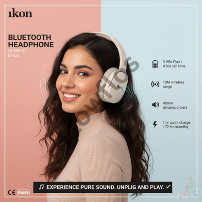 Ikon Bluetooth HeaPhone IK-WBT07