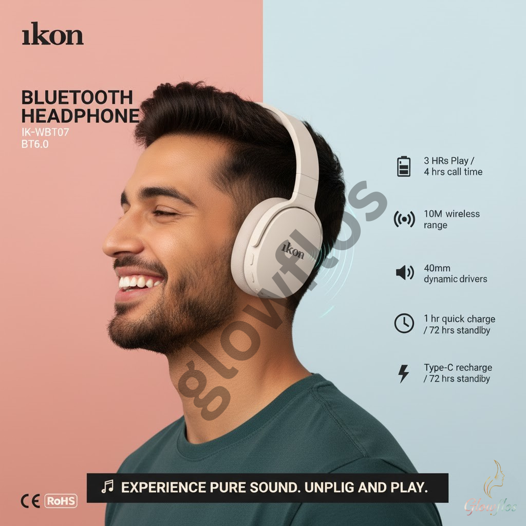 Ikon Bluetooth HeaPhone IK-WBT07