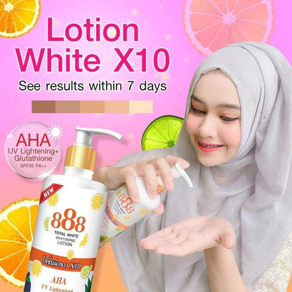 888 Total White Whitening Lotion