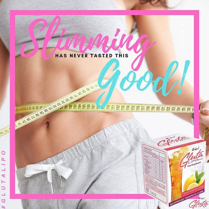 Gluta Lipo Lemon Juice drink with lemon flavor for refreshing taste and daily wellness support
