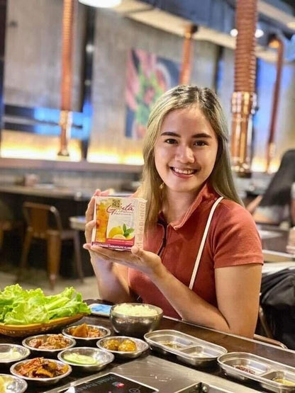 Gluta Lipo Lemon Juice drink with lemon flavor for refreshing taste and daily wellness support