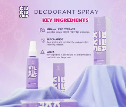 Kili Kili Fied Deodorant spray