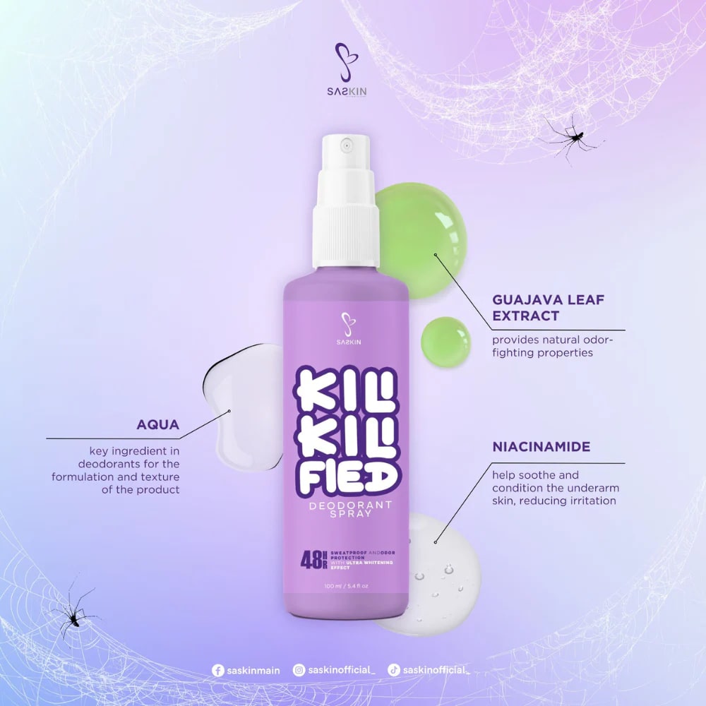 Kili Kili Fied Deodorant spray