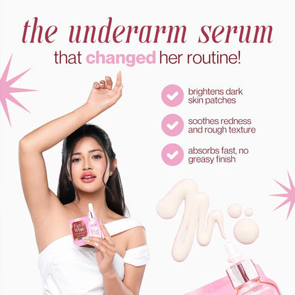 Kserene Extra White Underarm Serum Cream for bright, smooth, and hydrated underarms