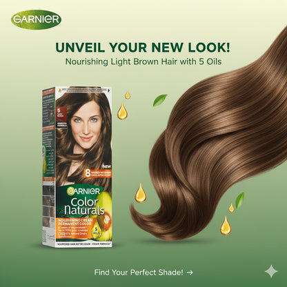 Garnier Hair Color 5 Light Brown