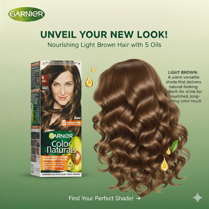 Garnier Hair Color 5 Light Brown