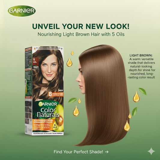 Garnier Hair Color 5 Light Brown