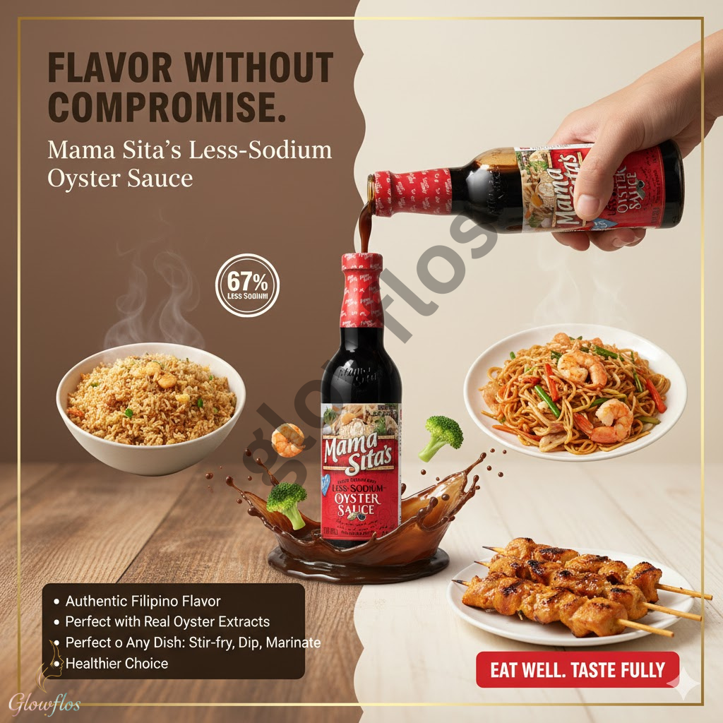 Mama Sita's Less Sodium Oyster Sauce