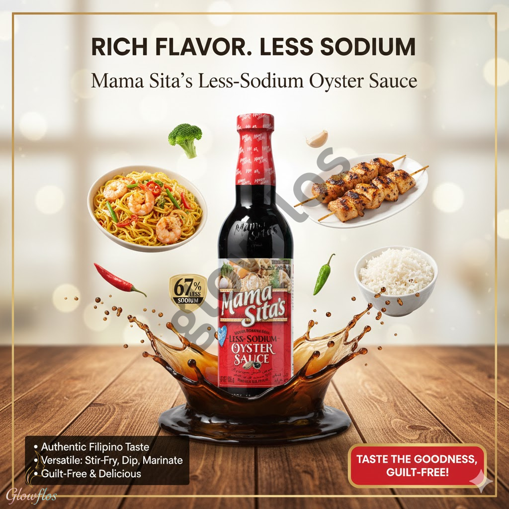 Mama Sita's Less Sodium Oyster Sauce