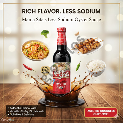 Mama Sita's Less Sodium Oyster Sauce