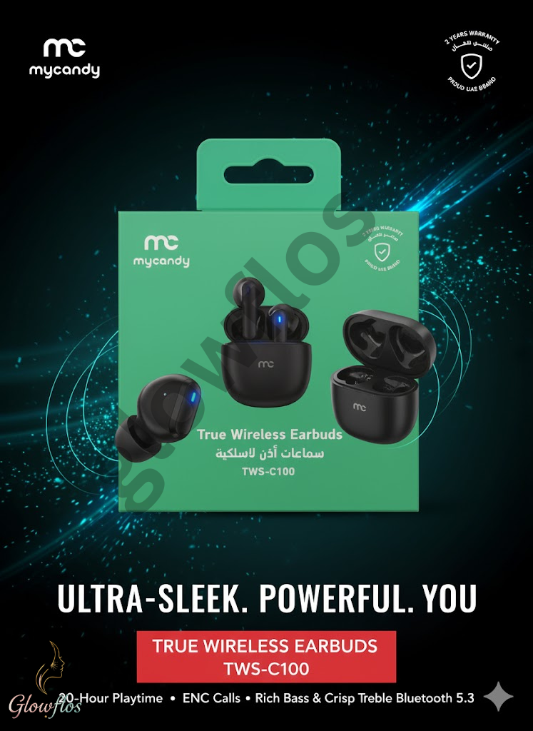 mc mycandy true wireless earbuds tws-c100