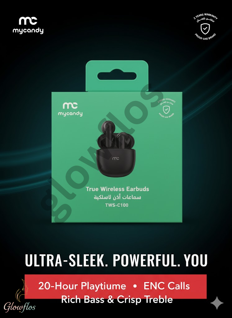 mc mycandy true wireless earbuds tws-c100