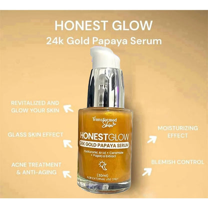 Honest glow 24k Gold Papaya Serum