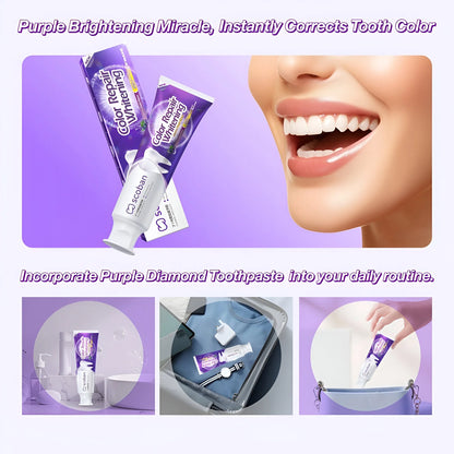 Scoban purple toothpaste