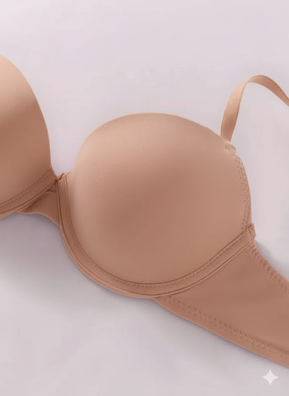 Seamless Floral Lace Underwire Bra