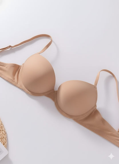 Seamless Floral Lace Underwire Bra