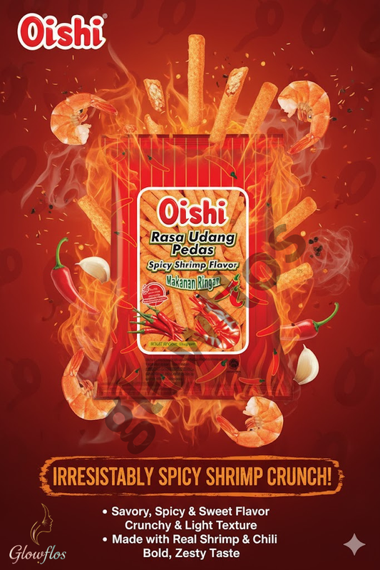 Oishi Spicy Shrimp Flavor