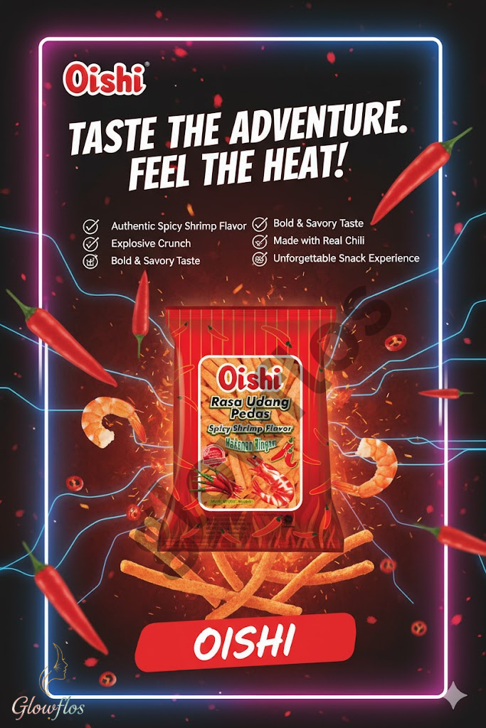 Oishi Spicy Shrimp Flavor