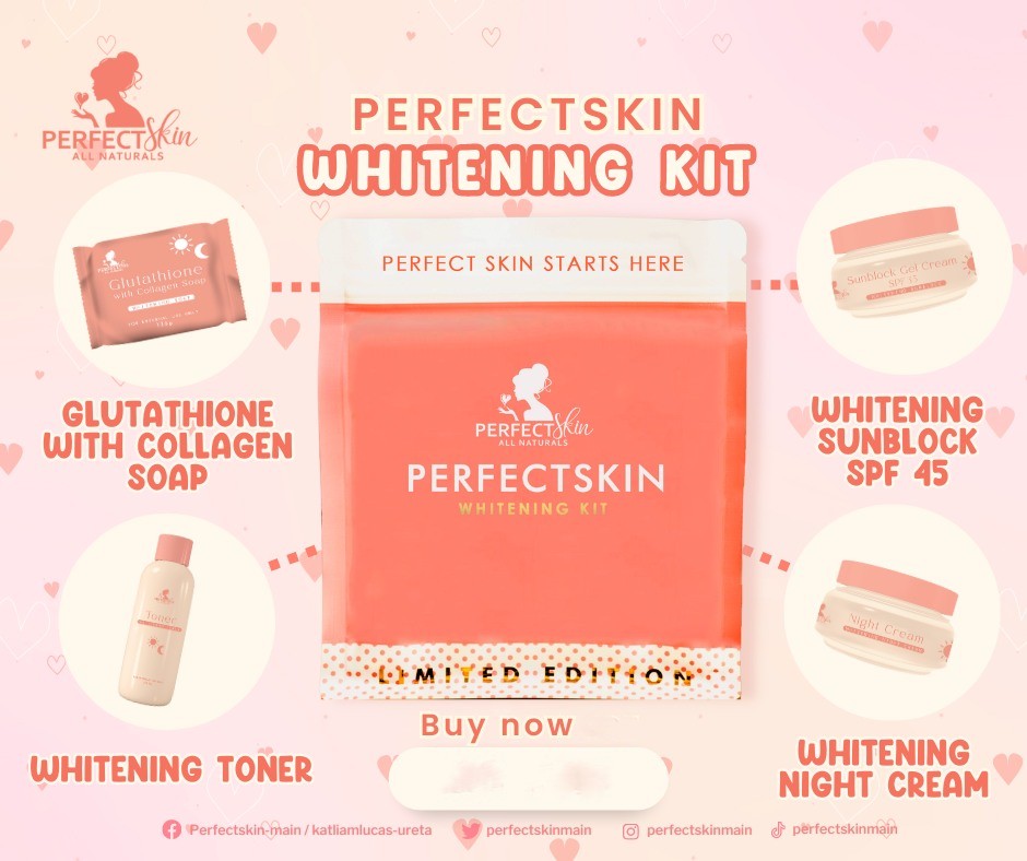 Perfect Skin Whitening Set