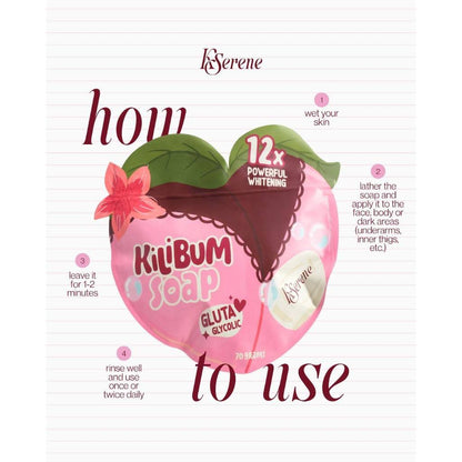 Kilibum Soap for deep cleansing, smooth, and glowing skin