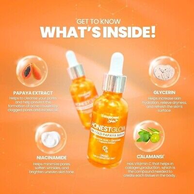 Honest glow 24k Gold Papaya Serum