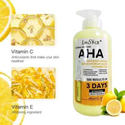 AHA White Body Lotion