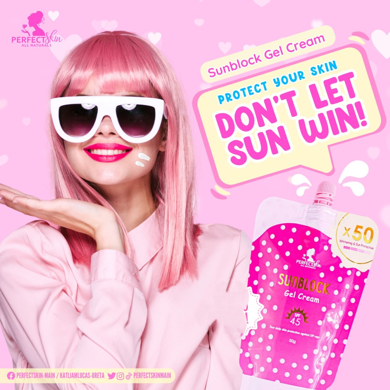 Perfect Skin Sunblock Gel Cream