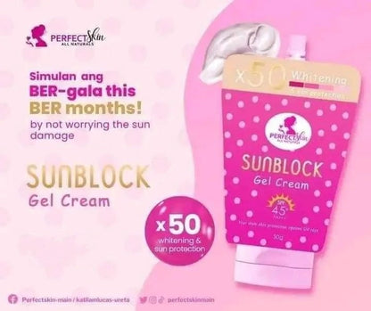 Perfect Skin Sunblock Gel Cream