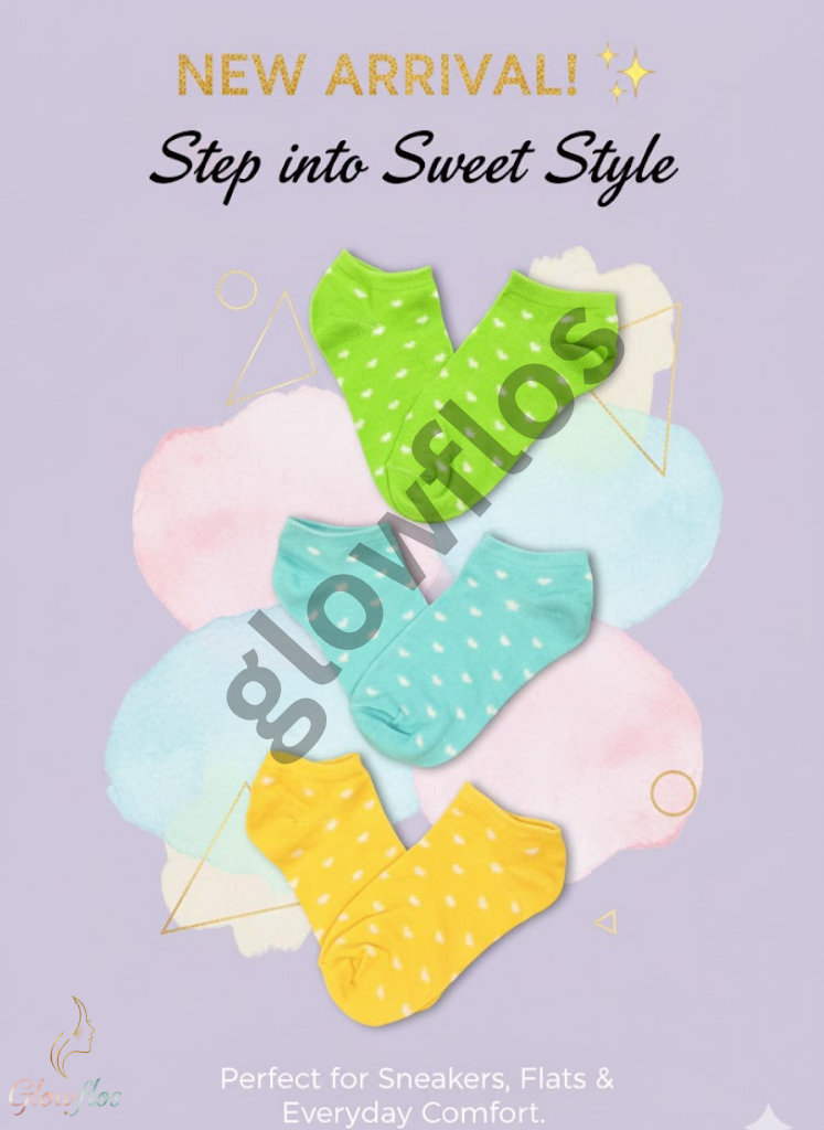 Pairs Women'S Breathable Ankle Socks